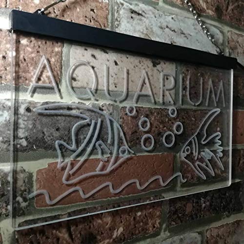 Fish Aquarium LED Light Sign - Way Up Gifts