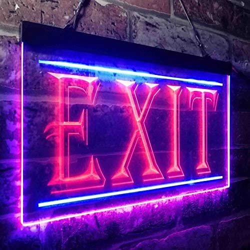 Exit LED Light Sign - Way Up Gifts