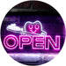 Open Toothbrush Dentist LED Light Sign - Way Up Gifts