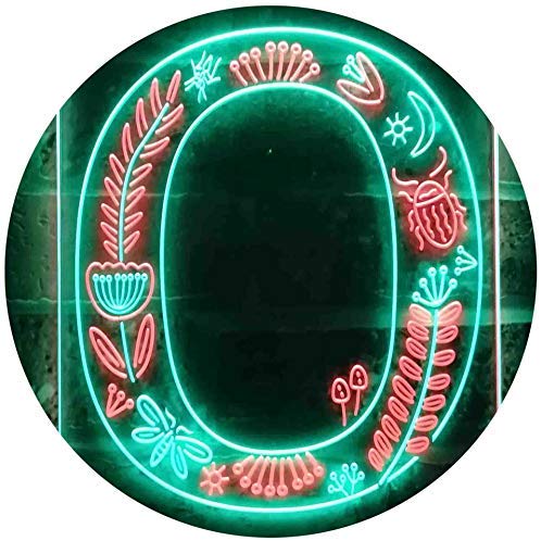 Family Name Letter O Monogram Initial LED Light Sign - Way Up Gifts