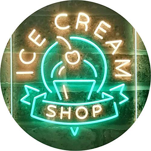 Ice Cream Shop LED Light Sign - LED Gift Works