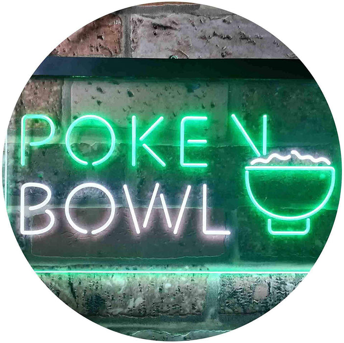 Hawaiian Poke Bowl LED Light Sign - Way Up Gifts