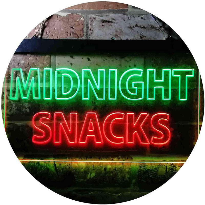 Midnight Snacks LED Light Sign - LED Gift Works