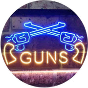 Gun Shop Guns LED Light Sign - LED Gift Works
