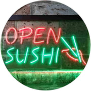 Open Sushi LED Light Sign - LED Gift Works