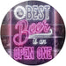 Best Beer is an Open One LED Light Sign - Way Up Gifts