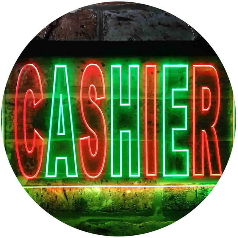 Cashier LED Light Sign - LED Gift Works