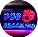 Paw Print Dog Grooming LED Light Sign - Way Up Gifts