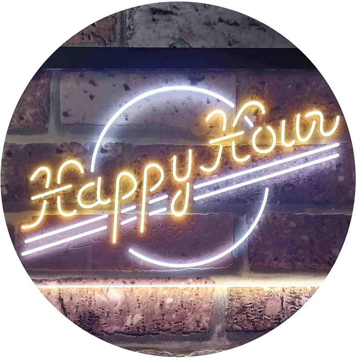 Happy Hour LED Light Sign - Way Up Gifts