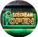 Open Ice Cream LED Light Sign - Way Up Gifts
