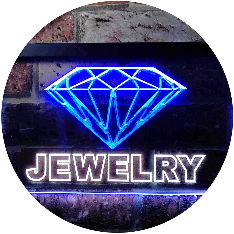 Diamonds Jewelry LED Light Sign - LED Gift Works