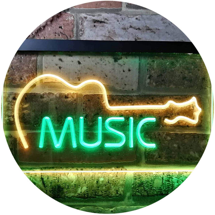 Guitar Instruments Music LED Light Sign - Way Up Gifts