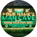 Personalized Sports Soccer Theme Man Cave LED Light Sign - Way Up Gifts