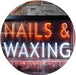 Beauty Salon Nails Waxing LED Light Sign - Way Up Gifts
