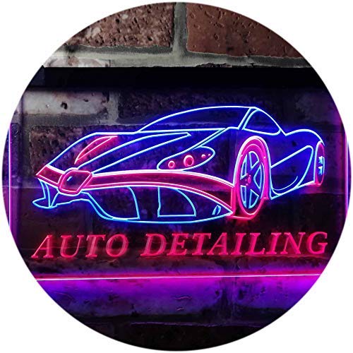 Body Shop Auto Detailing LED Light Sign - LED Gift Works