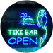 Parrot Tiki Bar Open LED Light Sign - Way Up Gifts