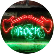 Guitars Rock Music LED Light Sign - LED Gift Works