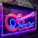 Guitar Hard Rock Music LED Light Sign - Way Up Gifts