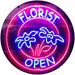 Flower Shop Open Florist LED Light Sign - Way Up Gifts