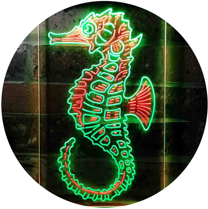 Ocean Decor Beach Seahorse LED Light Sign - Way Up Gifts