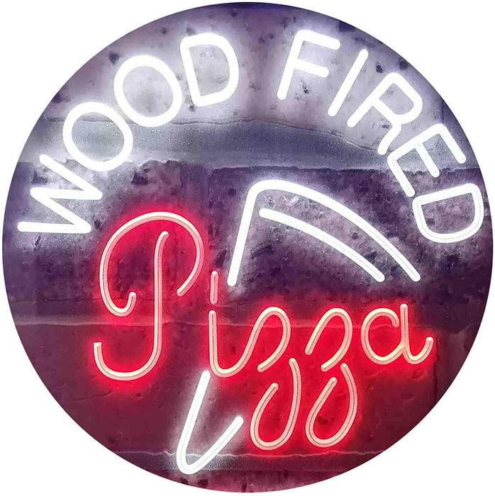 Wood Fired Pizza LED Light Sign - Way Up Gifts