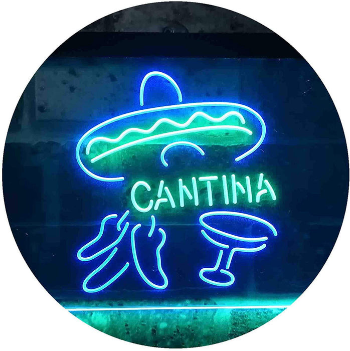 Mexican Bar Beer Cantina LED Light Sign - Way Up Gifts