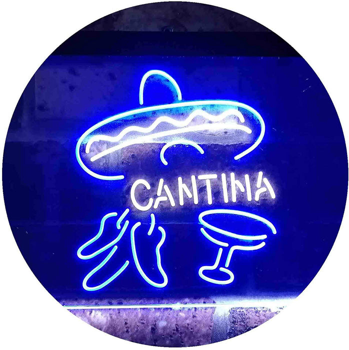 Mexican Bar Beer Cantina LED Light Sign - Way Up Gifts