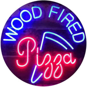 Wood Fired Pizza LED Light Sign - LED Gift Works