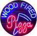 Wood Fired Pizza LED Light Sign - Way Up Gifts