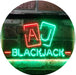 Poker Blackjack LED Light Sign - Way Up Gifts