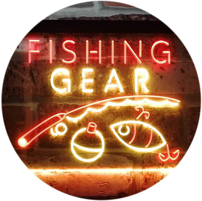 Bait Shop Fishing Gear LED Light Sign - Way Up Gifts