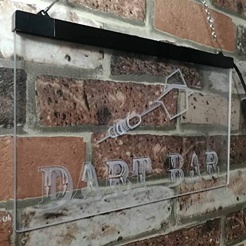 Dart Bar LED Light Sign - LED Gift Works