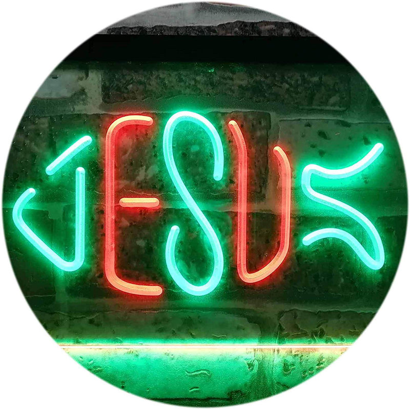 Jesus Fish LED Light Sign - LED Gift Works