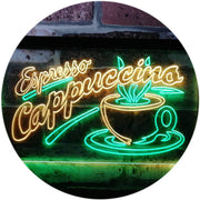 Coffee Shop Espresso Cappuccino LED Light Sign - LED Gift Works