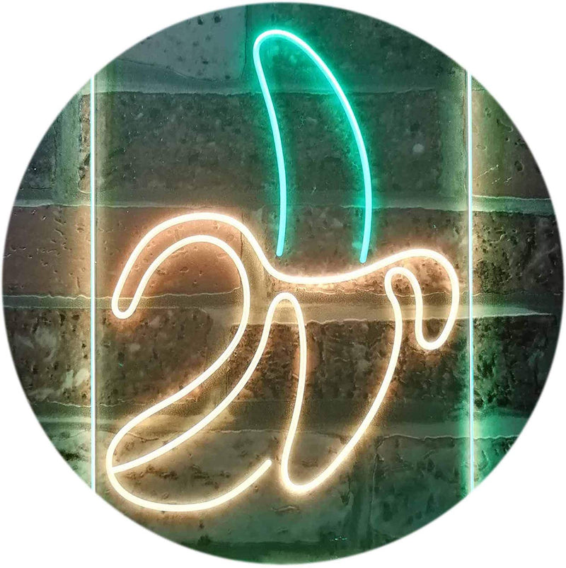 Banana Fruit Grocery Store Room Decor LED Light Sign - LED Gift Works