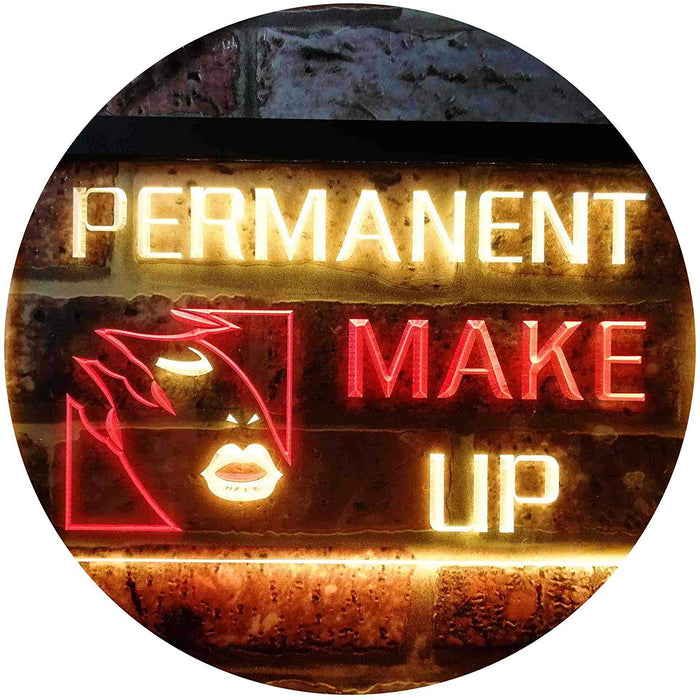 Permanent Make Up LED Light Sign - Way Up Gifts