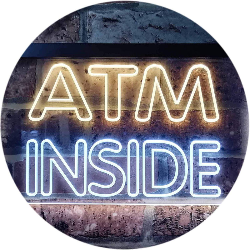 ATM Inside LED Light Sign - LED Gift Works