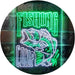 Fishing Camp Fish Cabin Decor LED Light Sign - Way Up Gifts