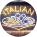 Spaghetti Meatballs Restaurant Italian Food LED Light Sign - Way Up Gifts