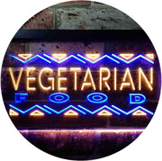 Vegetarian Food LED Light Sign - LED Gift Works