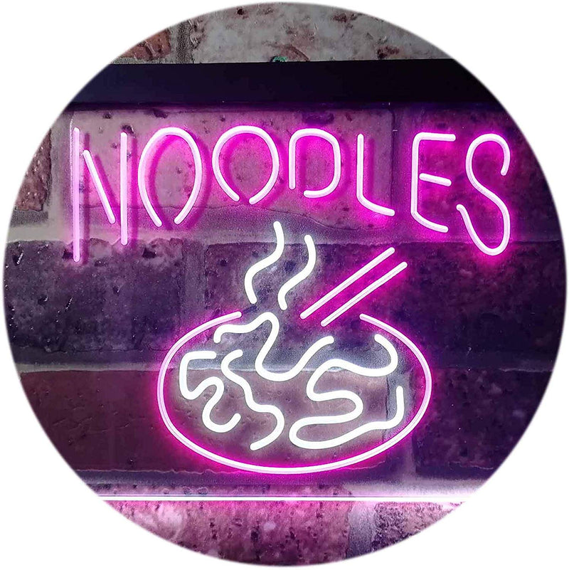 Noodles LED Light Sign - LED Gift Works