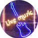 Guitar Live Music LED Light Sign - Way Up Gifts