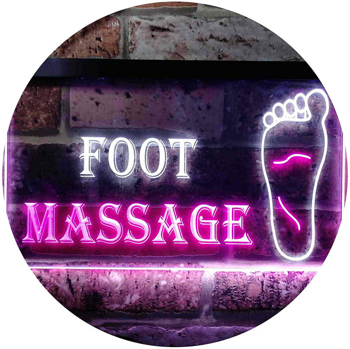 Foot Massage LED Light Sign - Way Up Gifts