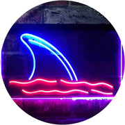 Shark Fin LED Light Sign - LED Gift Works