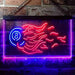 Fire 8 Ball Pool Billiards LED Light Sign - Way Up Gifts