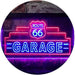 Route 66 Garage LED Light Sign - Way Up Gifts