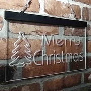 Merry Christmas Tree LED Light Sign - LED Gift Works