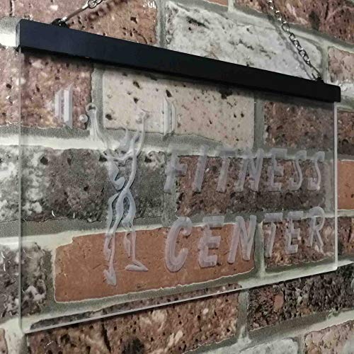 Gym Fitness Center LED Light Sign - Way Up Gifts