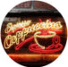 Coffee Shop Espresso Cappuccino LED Light Sign - Way Up Gifts