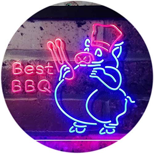 Best BBQ Pig LED Light Sign - LED Gift Works